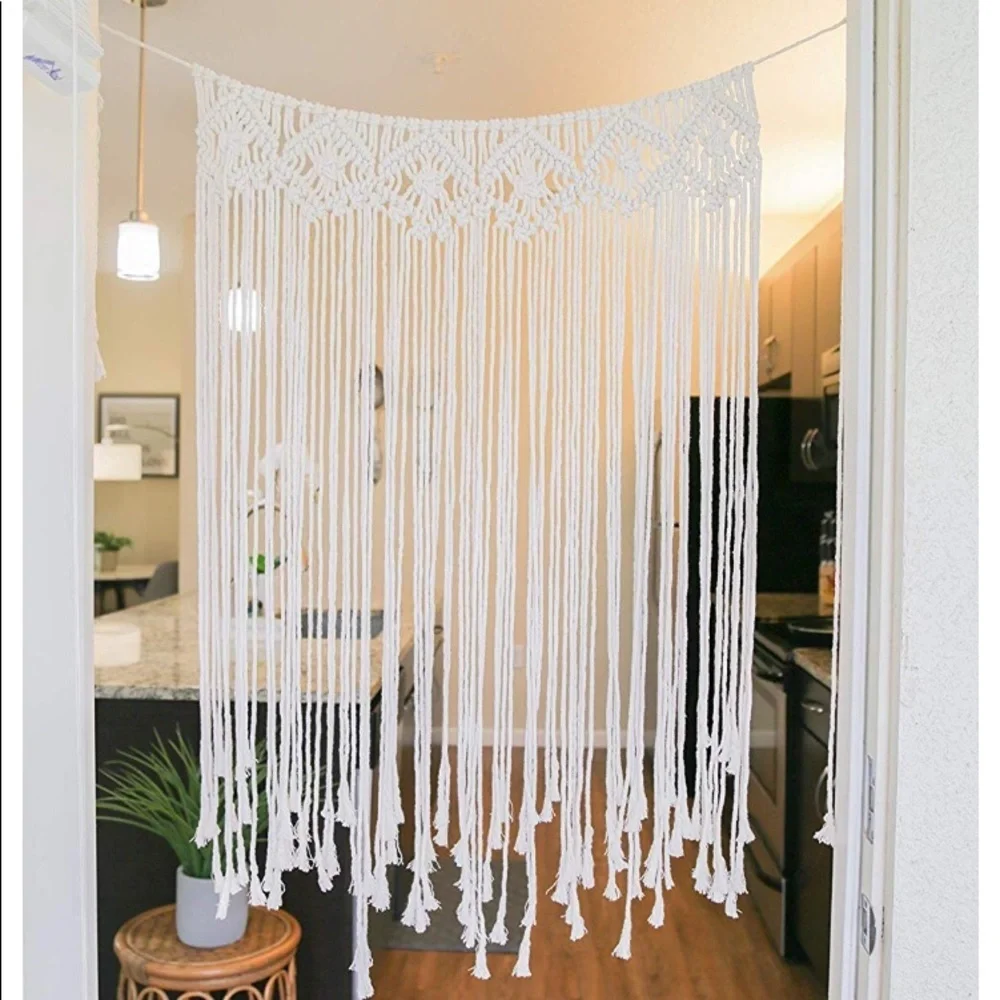 NWT Macrame Curtain